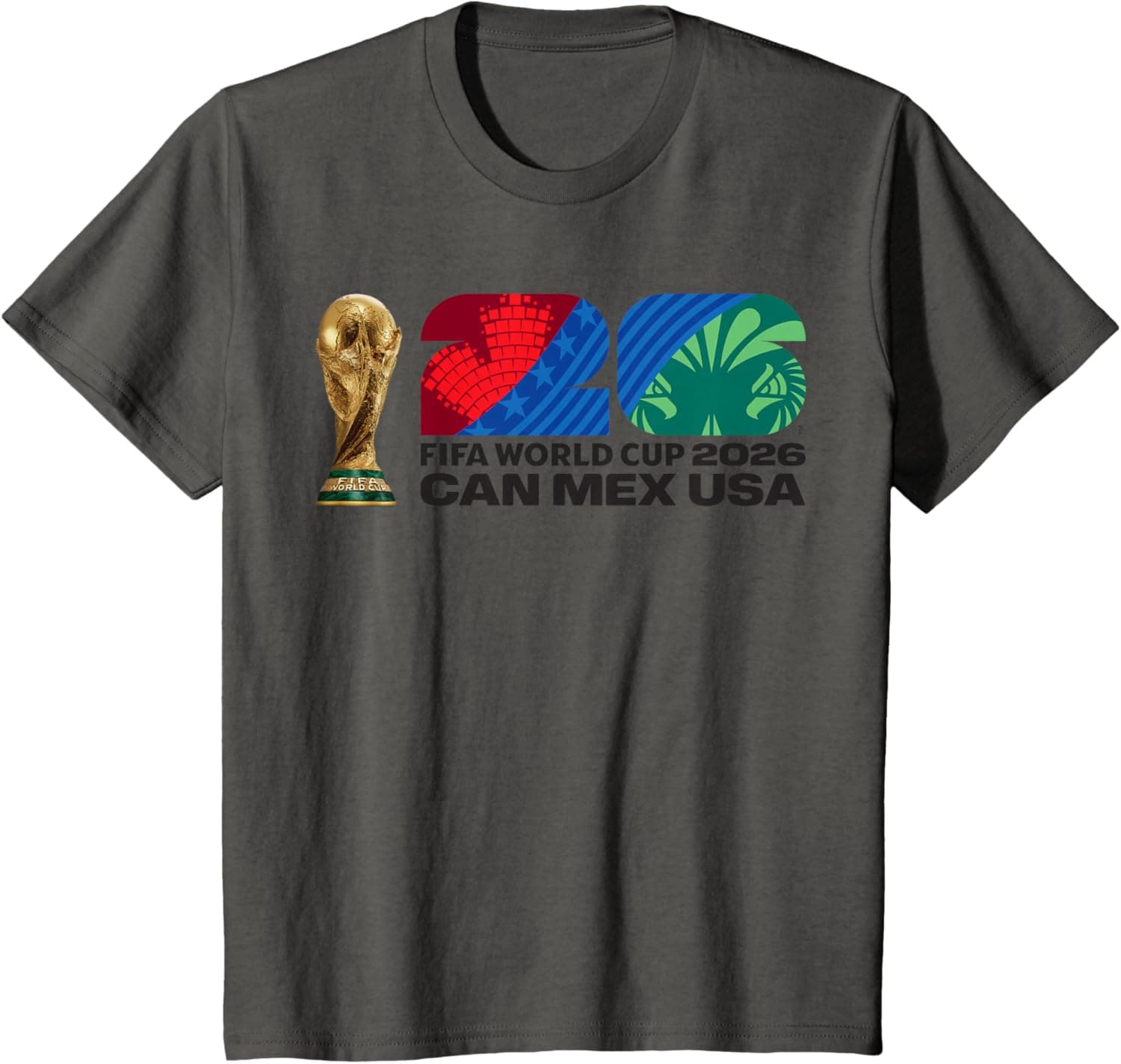 Kids FIFA World CUP26 FIFA Host Country Trophy Color T-Shirt