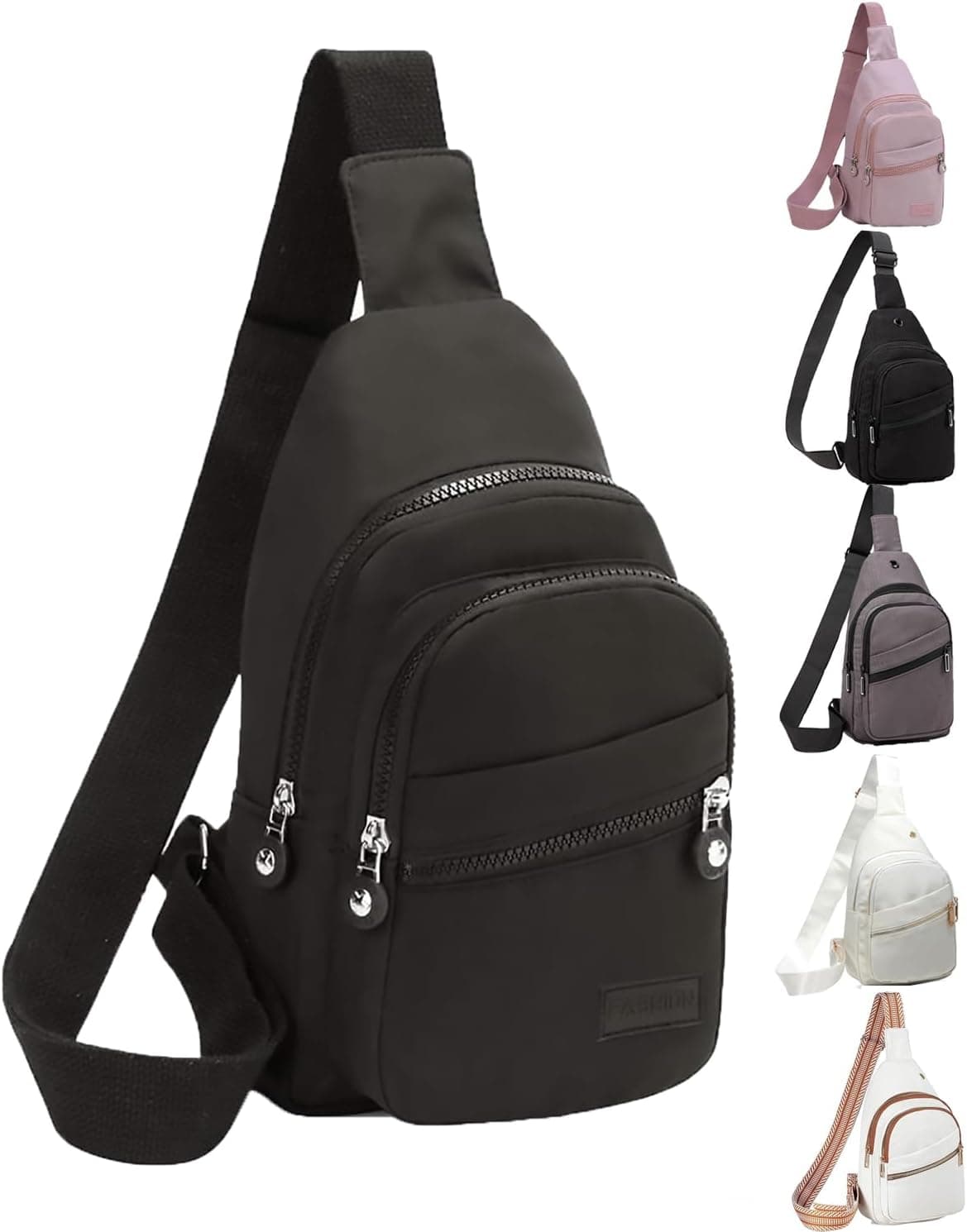 EVANCARY Crossbody Bags Small Sling Bag for Men Women Travel Hiking Mini Sling Backpack Lightweight for Daily Outdoor