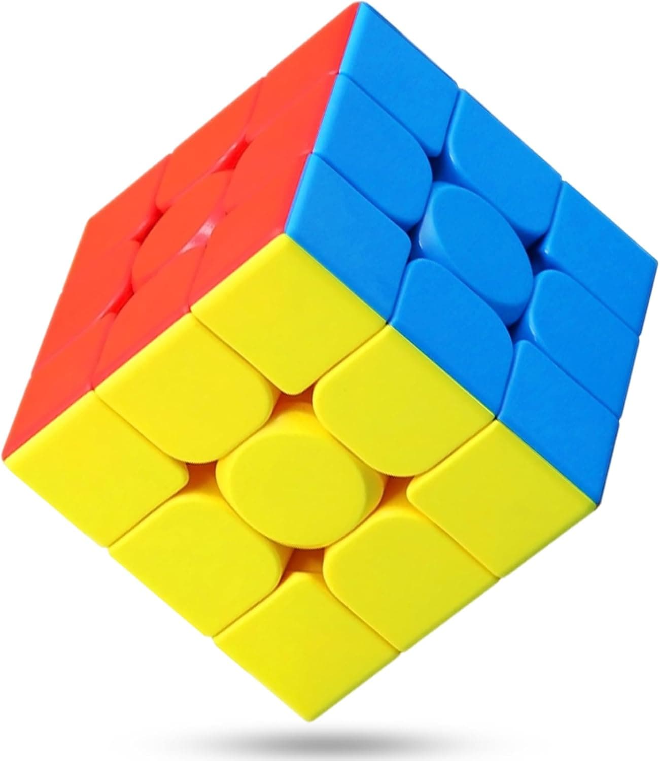 CFMOUR 3x3 Speed Cube, Stickerless Magic Cube, Moyu Meilong 3C, Puzzle Toy