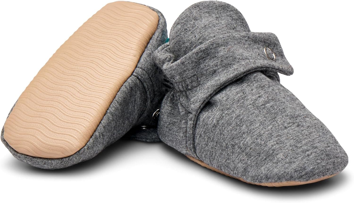 Ten Little Everyday Baby Booties - Organic Cotton Newborn Booties for Girls & Boys