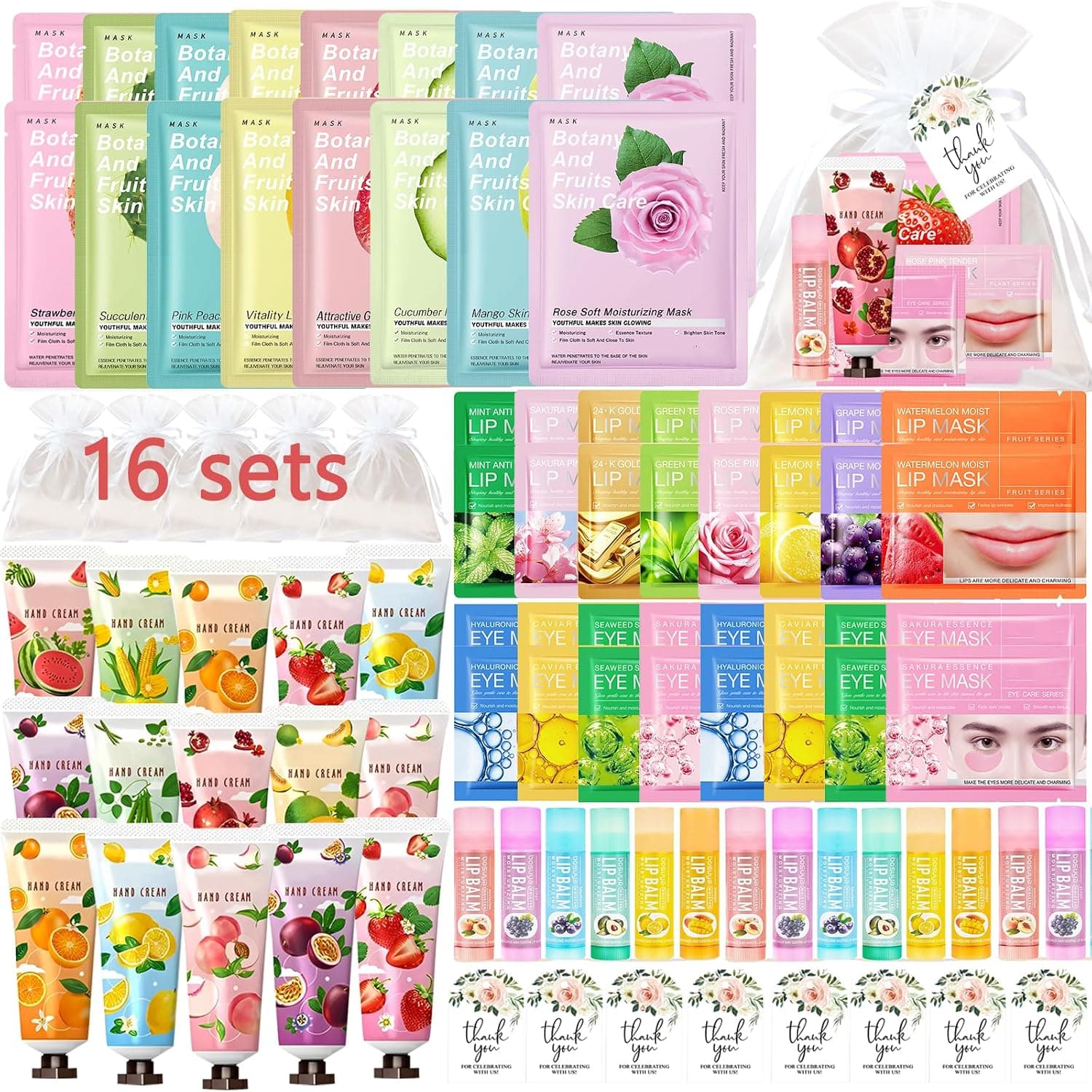 112 Pcs Spa Party Favors For Women,Spa Sleepover Party Supplies For Girls