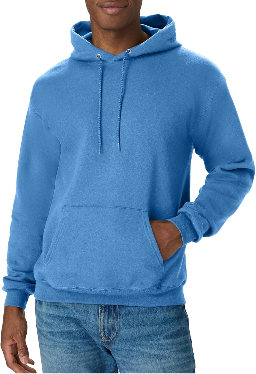 Hanes Men's Hoodie - EcoSmart Fleece Hooded Sweatshirt for Men & Women - Midweight Fleece - Big & Tall Available - image 1
